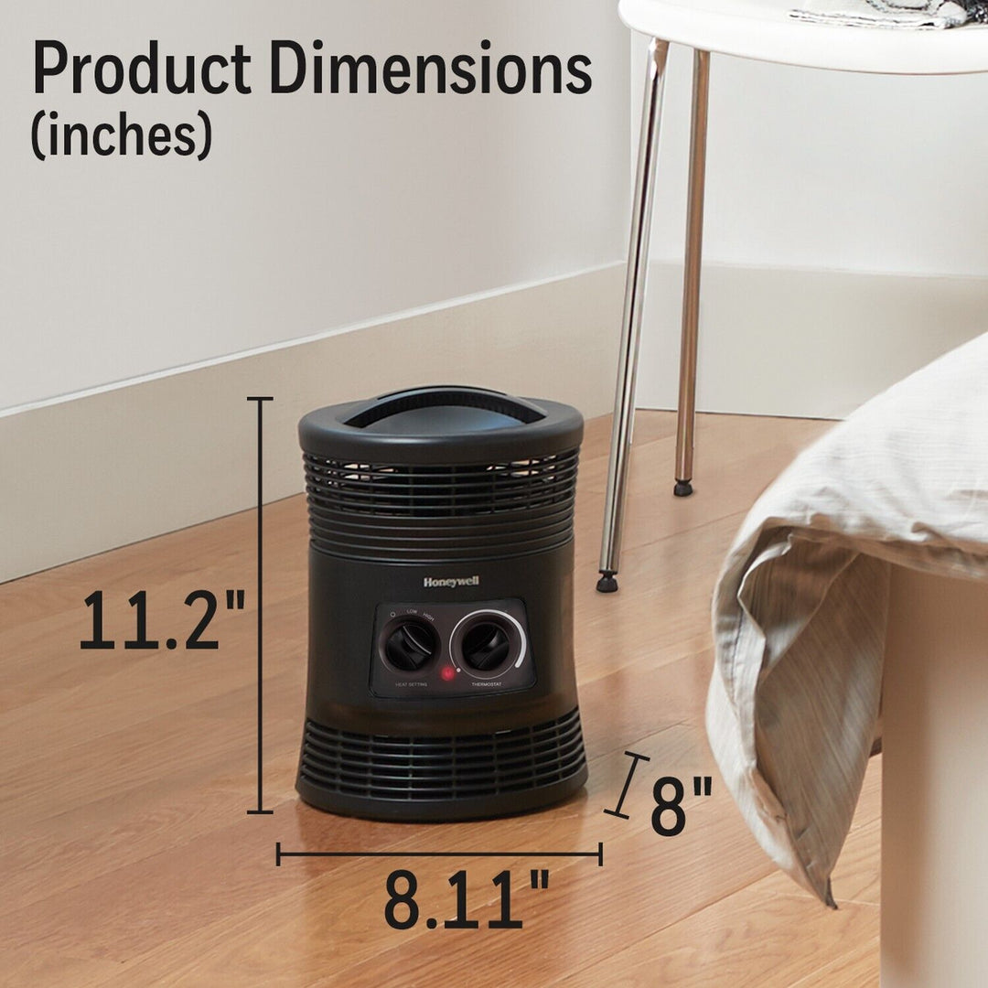 Honeywell 360 Surround Space Heater  Black  HHF360V Retail $39.95