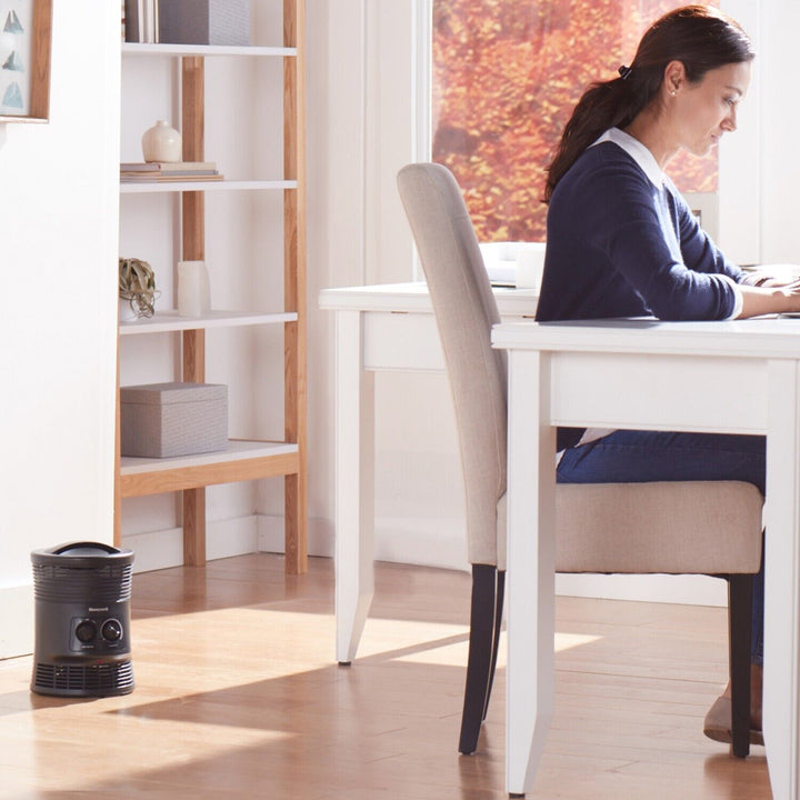 Honeywell 360 Surround Space Heater  Black  HHF360V Retail $39.95