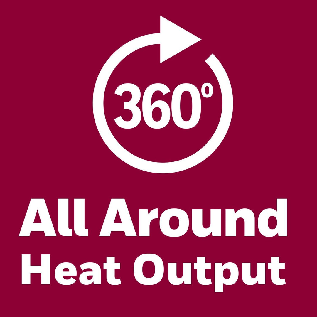 Honeywell 360 Surround Space Heater  Black  HHF360V Retail $39.95