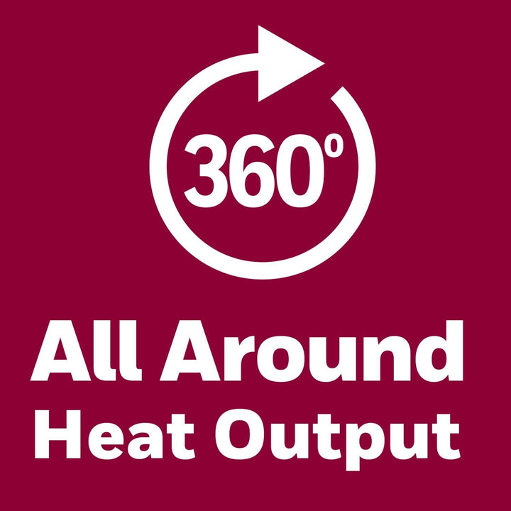 Honeywell 360 Surround Space Heater  Black  HHF360V Retail $39.95