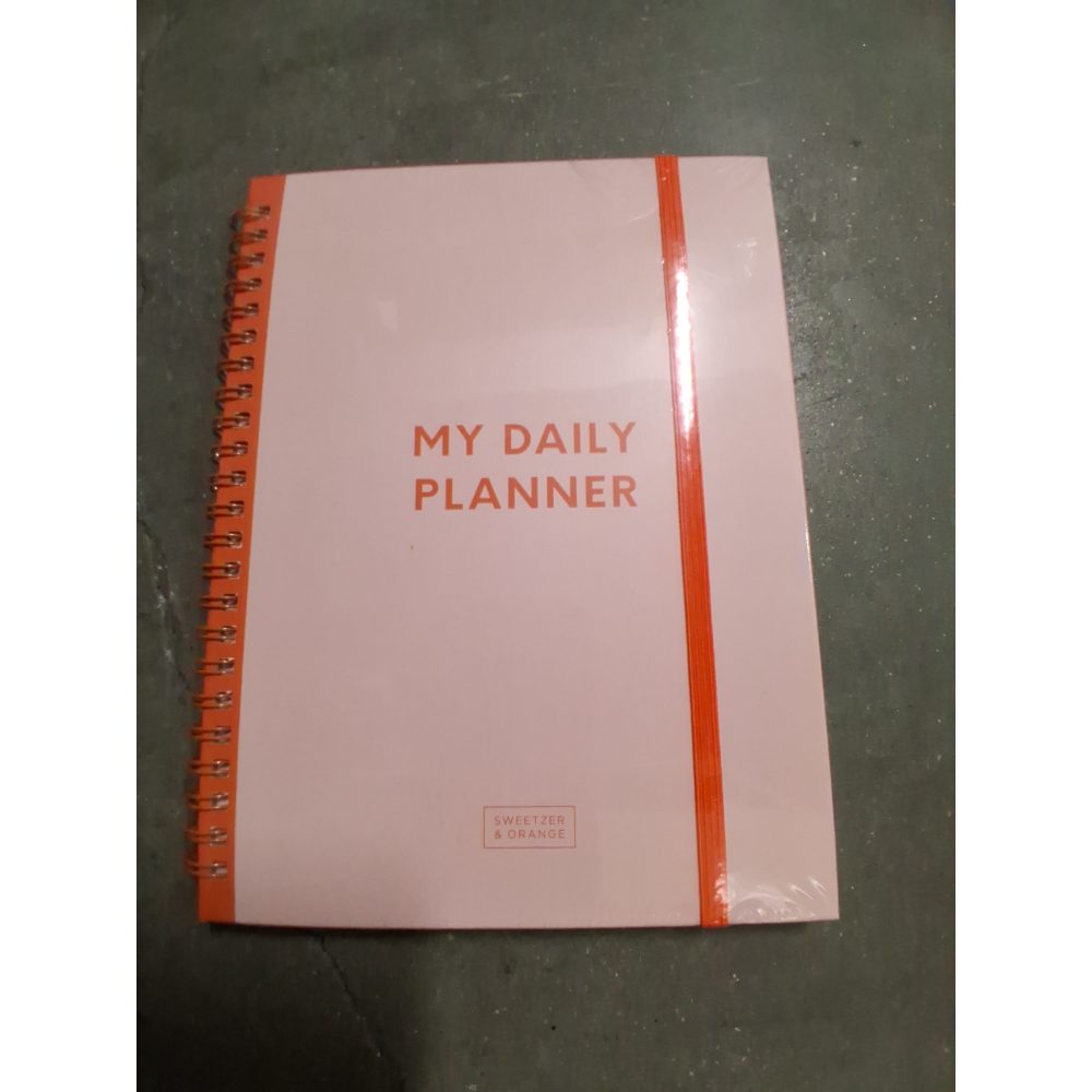 S&O Undated Planner with Meal, Habit and Routine Tracker, Daily To Do List - Daily Planner Goal Agenda Pink Notebook Organizer for 2025, Students, College, Work, ADHD, Fitness, Productivity Retail $5.00