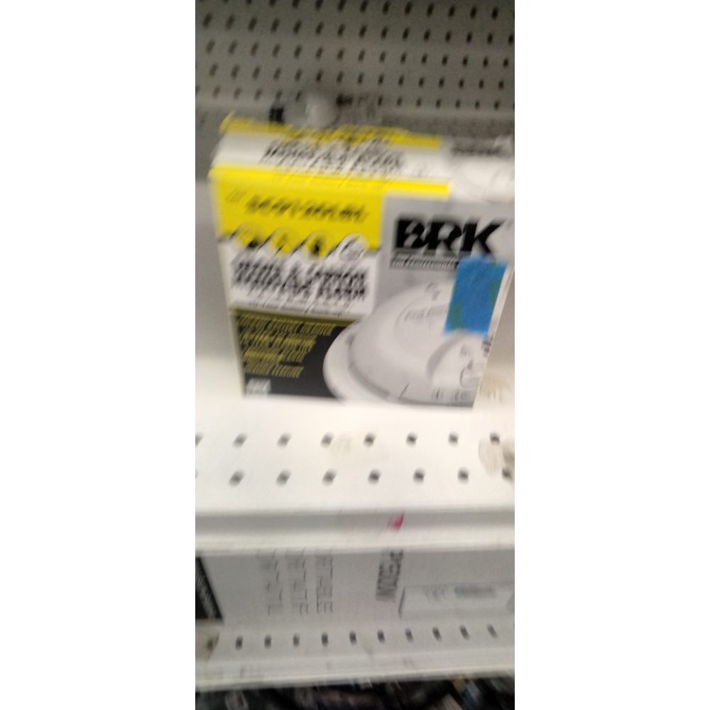 First Alert BRK SC9120LBL Hardwire AC Smoke and Carbon Monoxide Combination Alarm with 10 Year Sealed Battery Backup