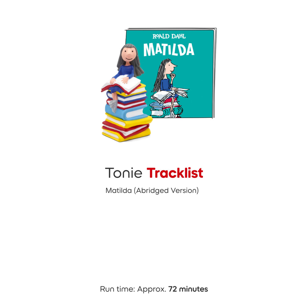 Tonies Matilda Audio Toy Figurine from Roald Dahl Retail $17.00