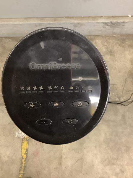 OmniBreeze Tower Fan - Space-Saving Design, Timer Function Retail $44.99
