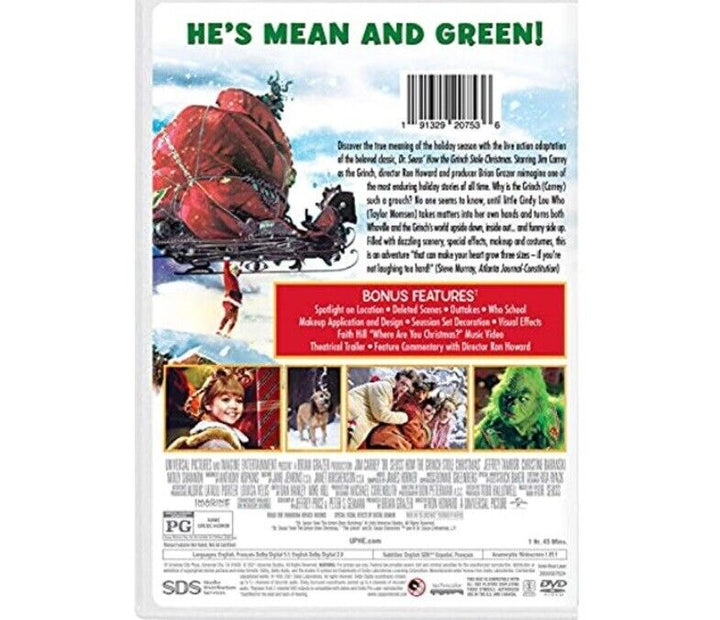 Sds Dr. Seuss  How the Grinch Sto DVD+dc Spe