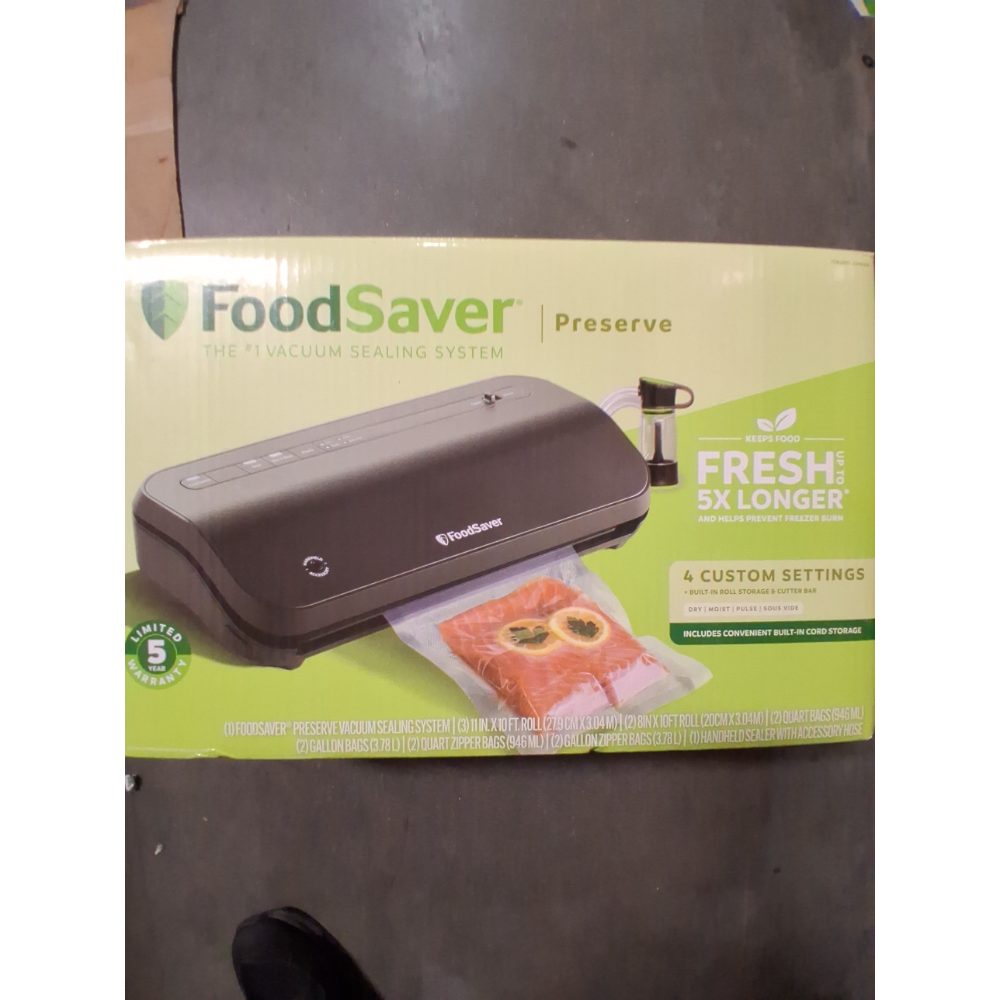 FoodSaver VS2280 Preserve Vacuum Sealing System Starter Kit W/ Handheld Sealer