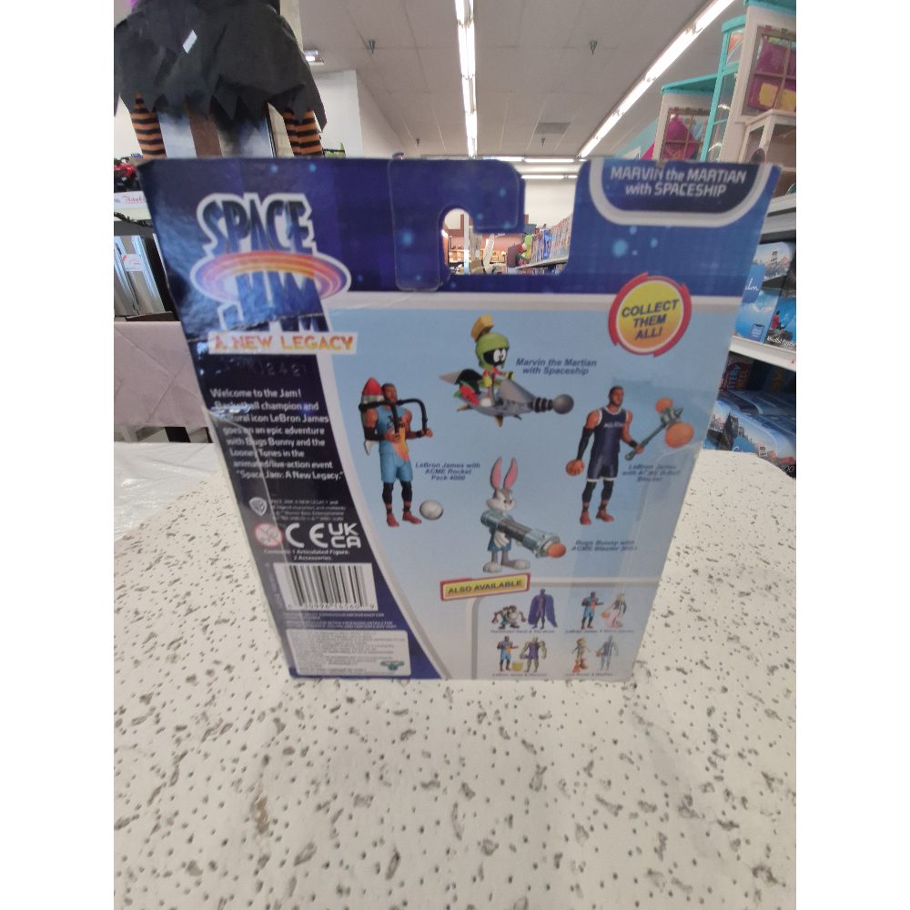 Space Jam A New Legacy Action Figure - Marvin the Martian, LeBron James