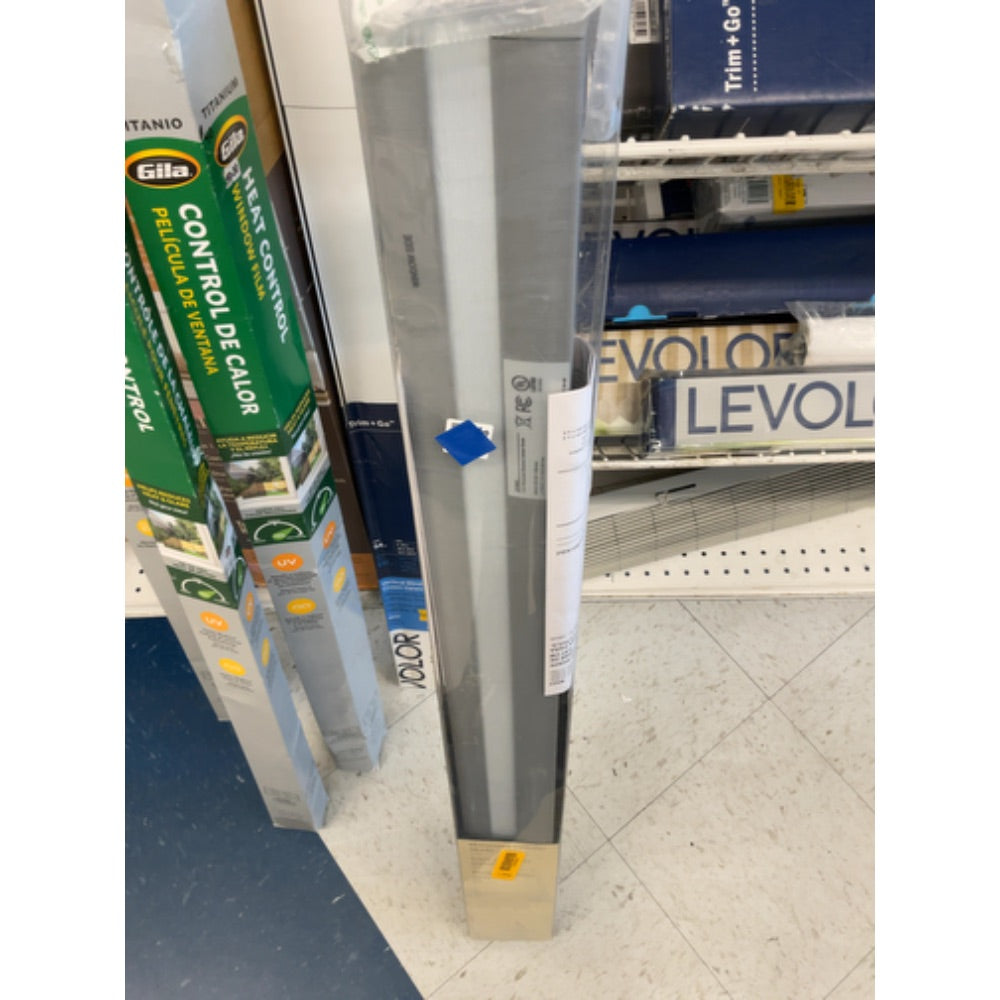 Allen + Roth 35-in X 72-in Motorized Cellular Shade, Gray