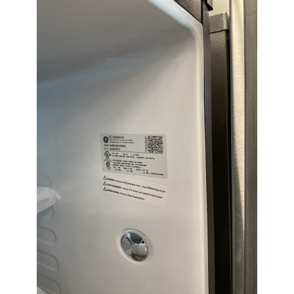 GE Refrigerator, French Door, Stainless Steel