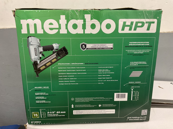 MET 15GA FINISH NAILER