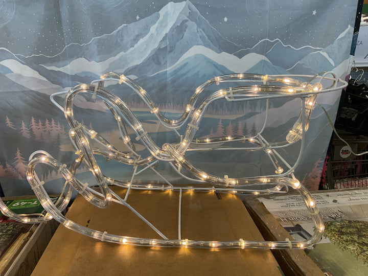 Outsunny reindeer and sled with lights Retail $27.98