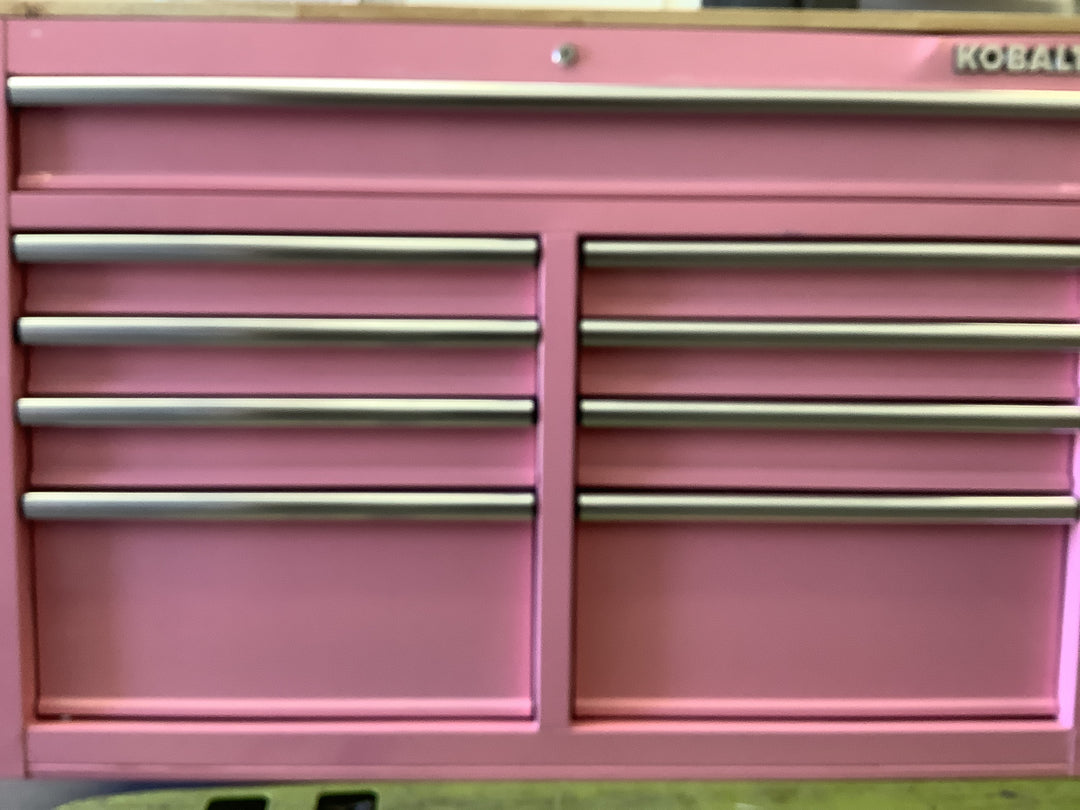 KOBALT 46-IN 9-DWR PINK WORKSTATION