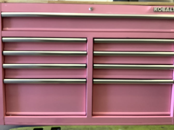 KOBALT 46-IN 9-DWR PINK WORKSTATION