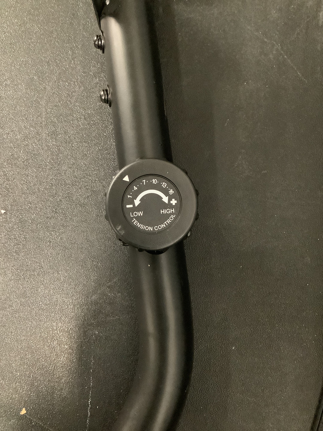 Replacement 16-Level Exercise Bike Handlebar Post Assembly with Tension Control Knob & Cable