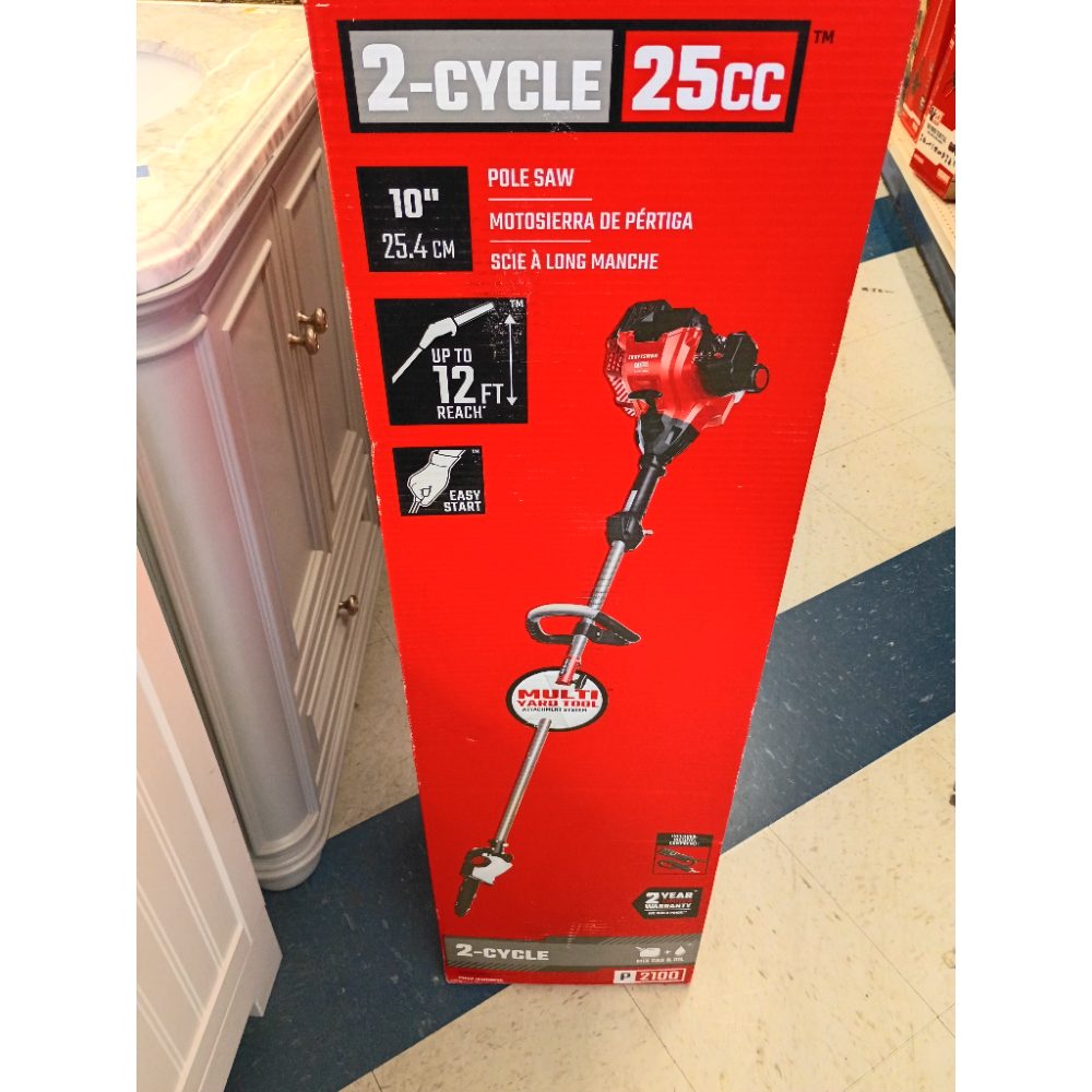 CRAFTSMAN P2100 10-in 25-cc 2-Cycle Gas Pole Saw