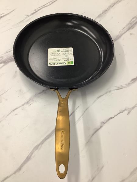 GreenPan Valencia Pro Frying Pan - 12-inch, Nonstick, Gold Handle Retail $60.00