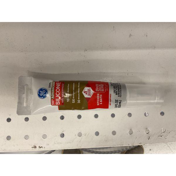 GE Advanced Silicone - 100% Waterproof, Mold-Free, Clear Retail $7.00