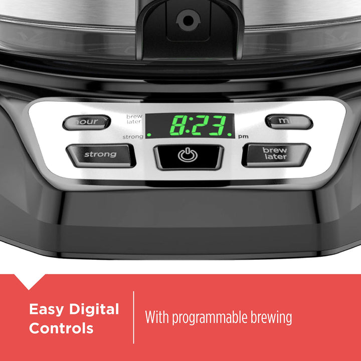 BLACK+DECKER 12-Cup* Programmable Coffeemaker, Black