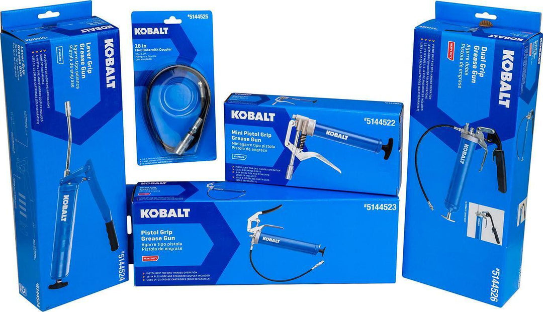 Kobalt Pistol Grip Manual Grease Gun 18-Inches