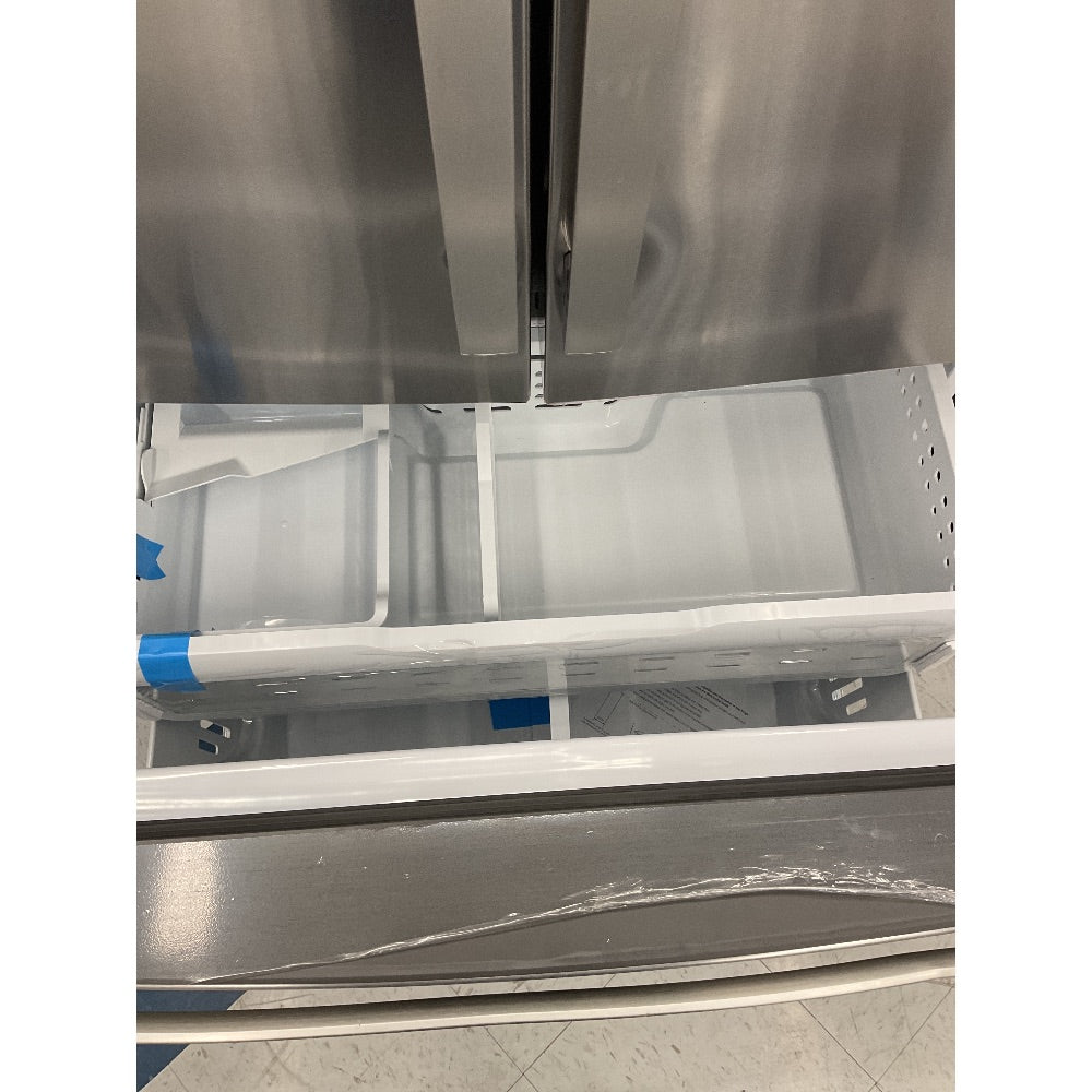 GE Refrigerator, French Door, Stainless Steel