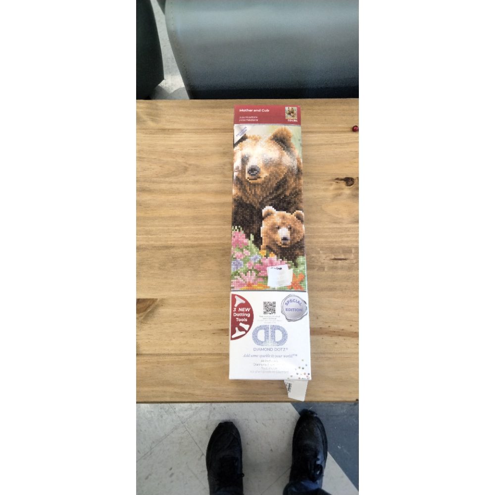 Diamond Dotz Bears Mother and Cub Special Edition Exclusive Design New DD4.384