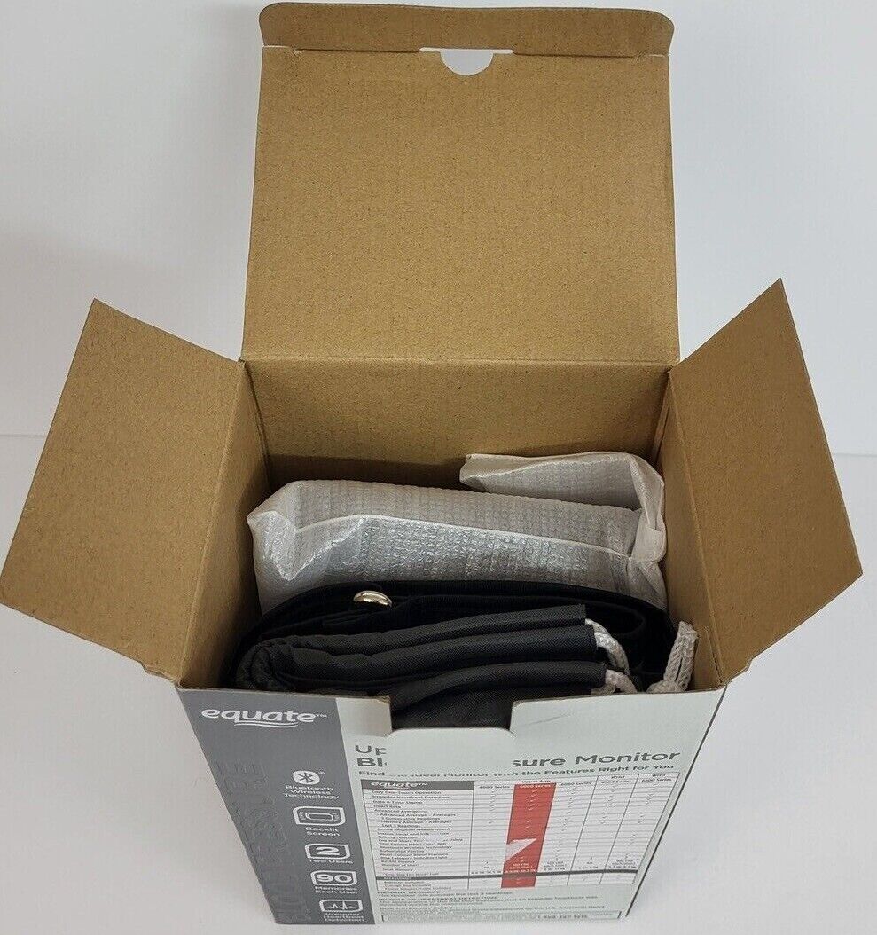 Equate BP-6000 Upper Arm Blood Pressure Monitor with Bluetooth