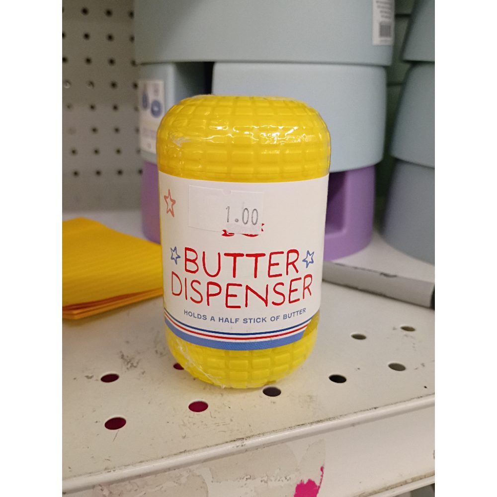 4 Butter Dispenser, Corn on the Cob, Condiment Dispenser for 1/2 Stick of Butter