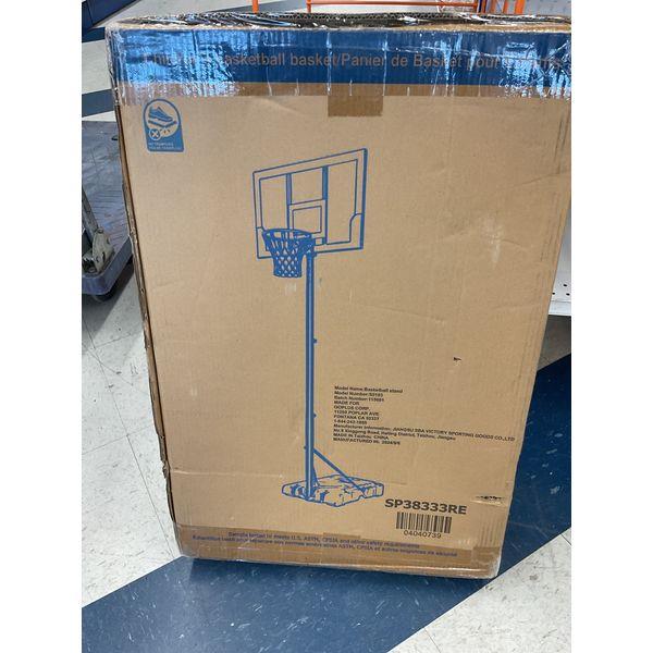 Basketball basket stand, Portable, Adjustable height, Easy assembly Retail $33.99