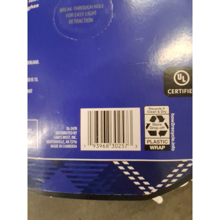 Member's Mark 300 LED Icicle Lights - Cool White, Indoor/Outdoor, Connect up to 15 Sets Retail $40.00