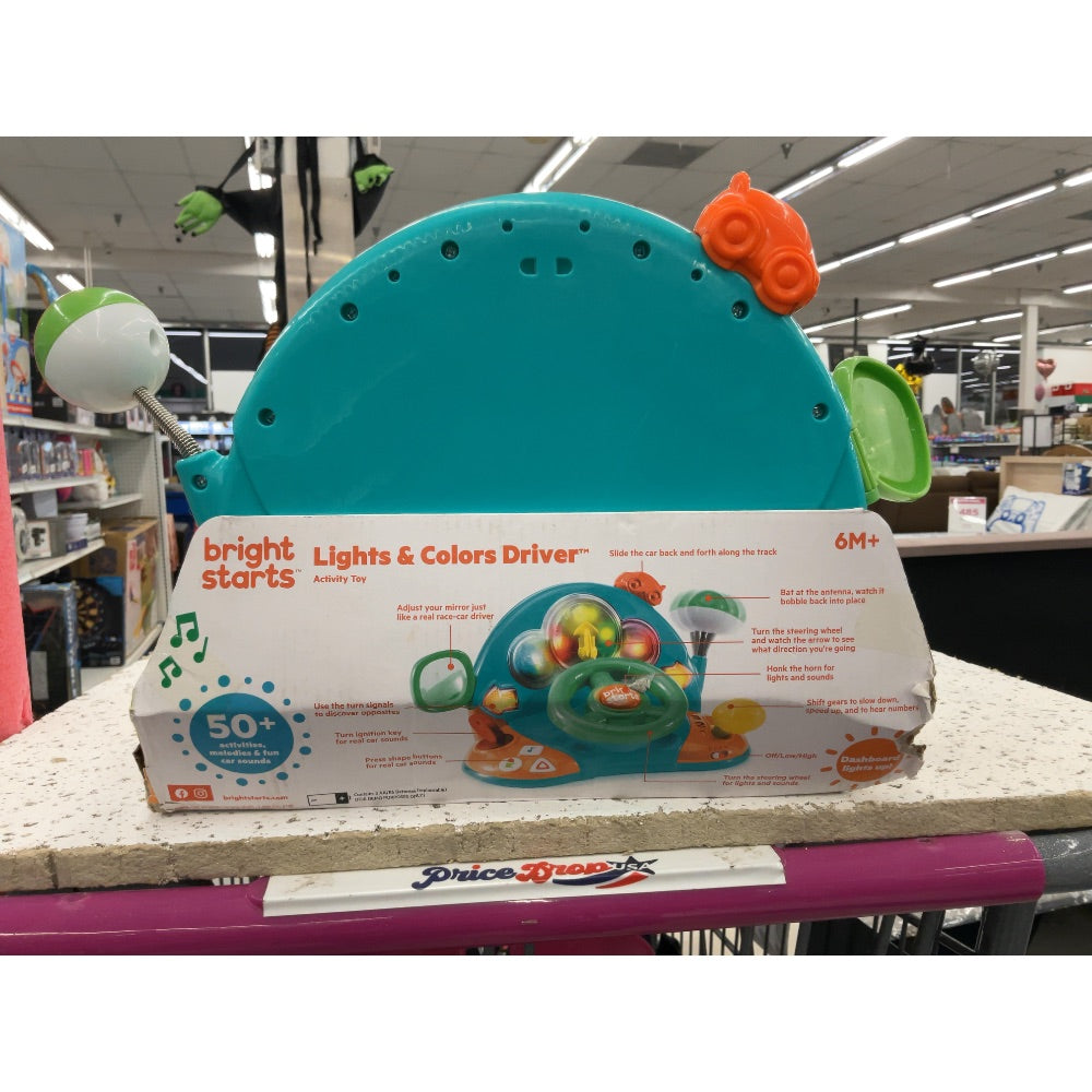 Bright Starts Lights & Colors Driver Activity Toy