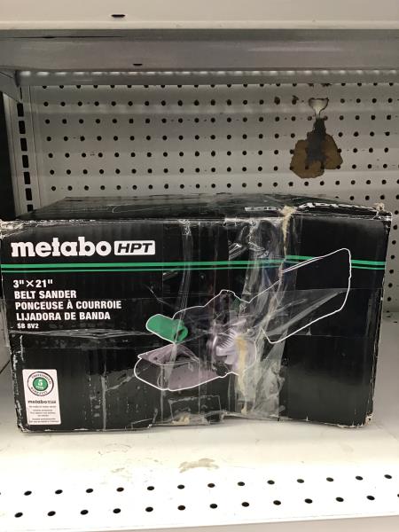 Metabo HPT SB8V2 Belt Sander - 3" x 21" Retail $120.00