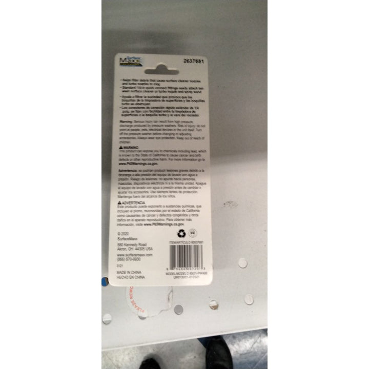 High Pressure Filter by SurfaceMaxx
