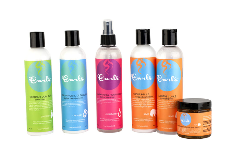 Curls CrÃƒÂ¨me Brule Whipped Sculpting Cream - Dry, Wavy, Curly, and Textured Hair - Fights Frizz and Defines Refresh and Rehydrate, 8oz