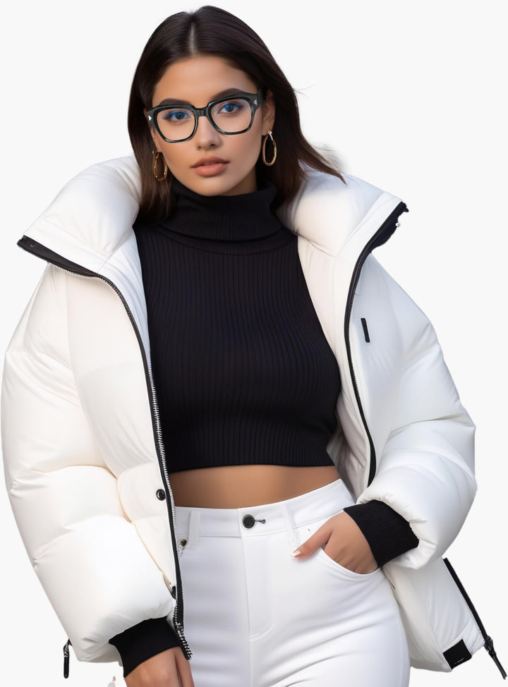 VISOONE Light Weight Square Blue Light Blocking Glasses with Anti Computer Glare for Gaming Women and Men GROUSE