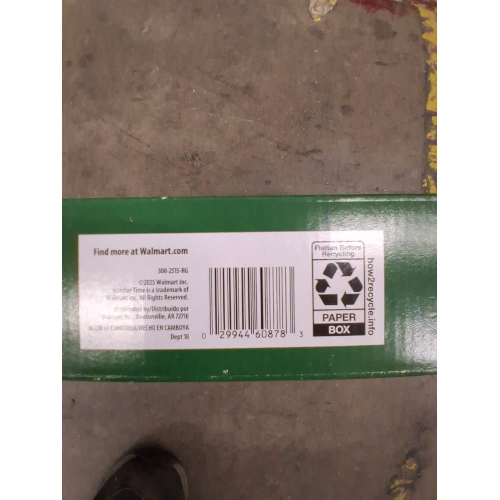 Holiday Time 150 LED Net Lights, Red & Green, Indoor/Outdoor Retail $15.00