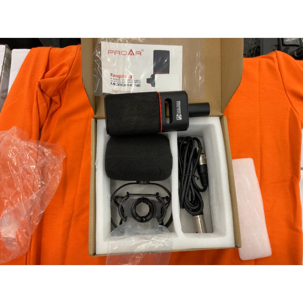 Proar Professional Condenser Microphone - Recording, Studio, Broadcasting, Streaming, Podcasting