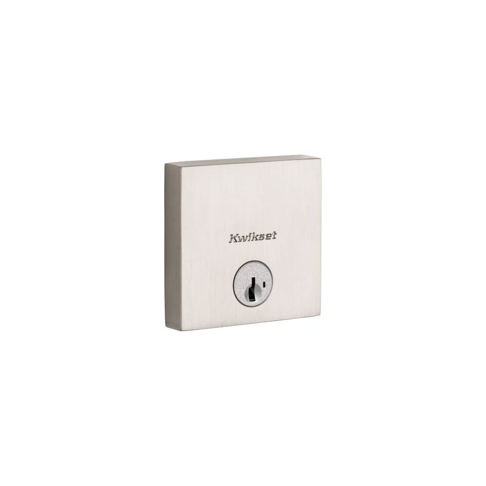 Kwikset Downtown Deadbolt - Keyed One Side - Featuring SmartKey