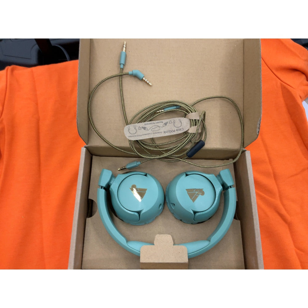 POGS Wired 'The Elephant' Headphones - Share Music, Remote Control