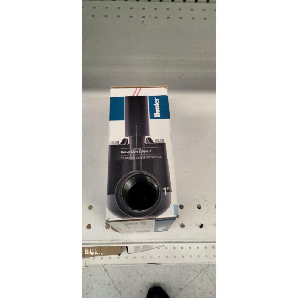 Hunter PGV 1" Electric Sprinkler Valve, 24V AC, Flow Control, Female Threaded, Heavy Duty Diaphragm, 150 PSI, Inline Irrigation Valve for Lawn, Garden, or Commercial Use