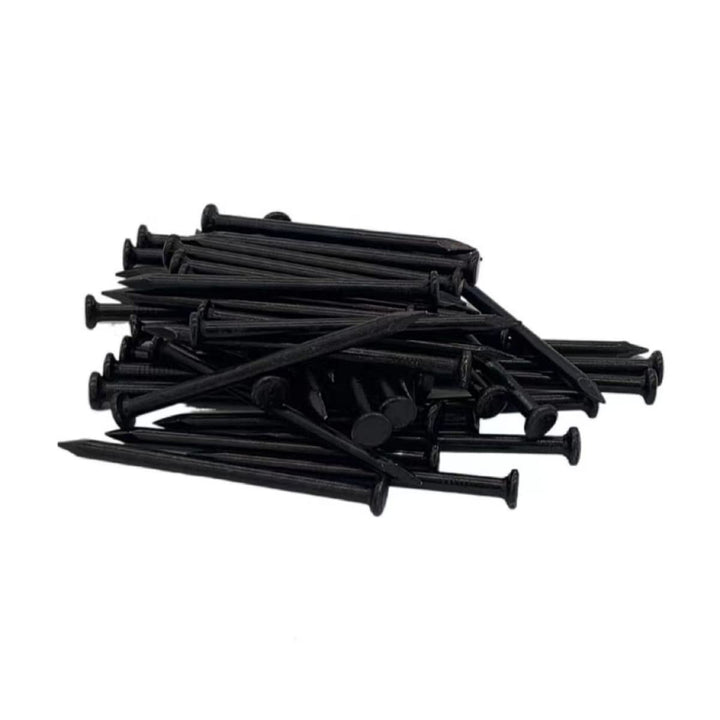 Hardware Nails Carbon Steel Point Tip Wall Cement Nail,woodworking nails, cement wall nails 3 cm / 1.18 inches longRod Dia (100)