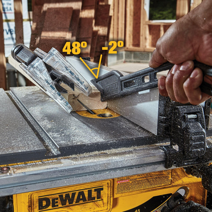 DEWALT 15 Amp 8-1/4 in. Compact Portable Jobsite Table Saw (DWE7485) Retail $449.00
