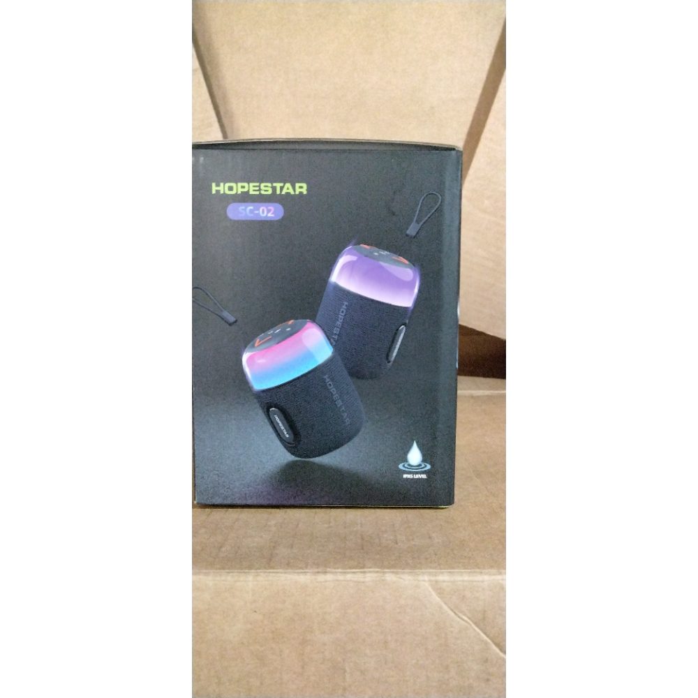 HOPESTAR Speaker SC-02, LED, Bluetooth Retail $30.00