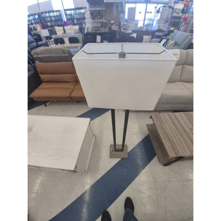Floor Lamp, Square Shade, Modern Design