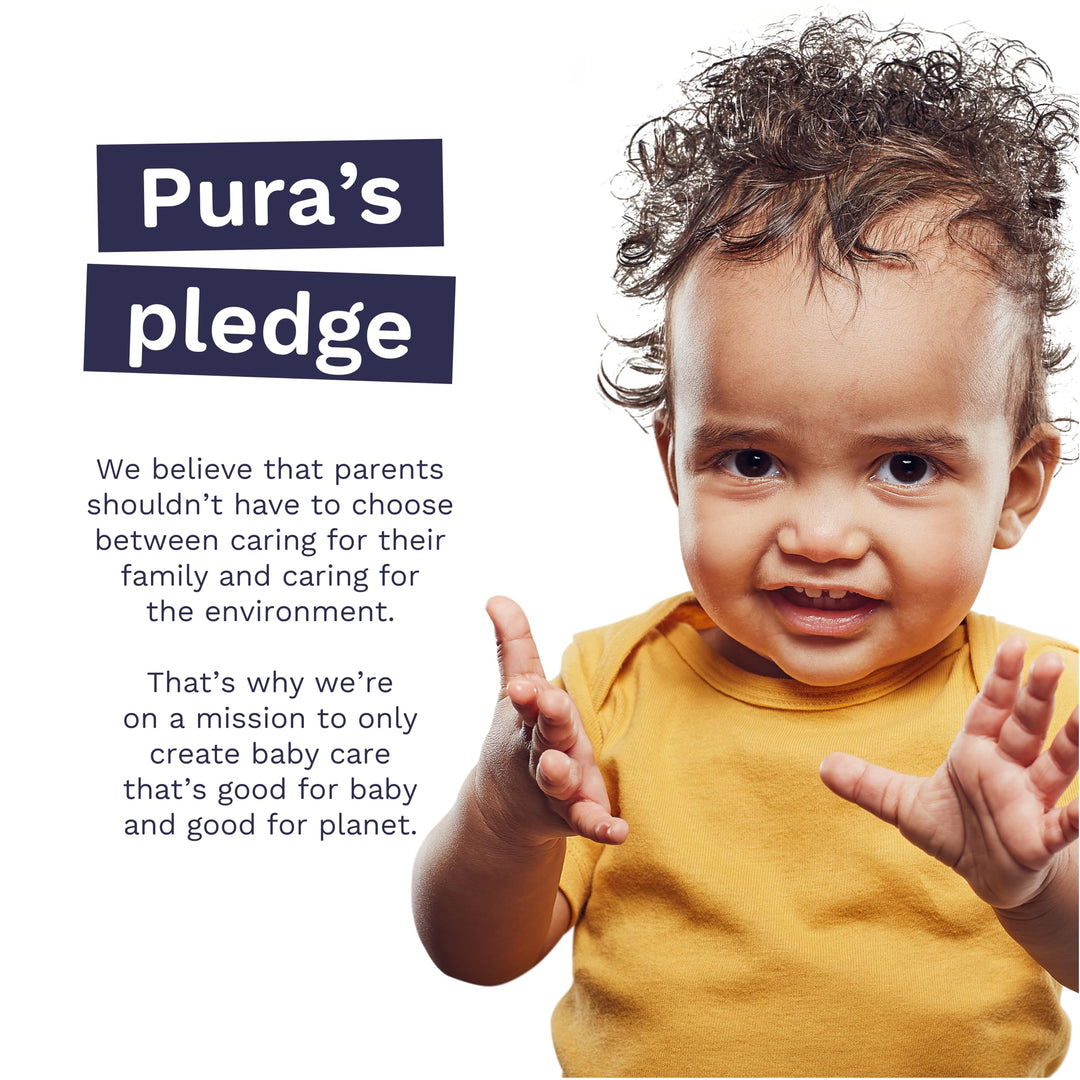 Pura Hypoallergenic Diaper Pants Size 6 (33+ lbs) Overnight, up to 12 Hours Leak Protection, Suitable for Sensitive Skin, Totally Chlorine Free, Soft Organic Cotton, 3 Packs of 17 (51 Pull Up Pants) Retail $39.87