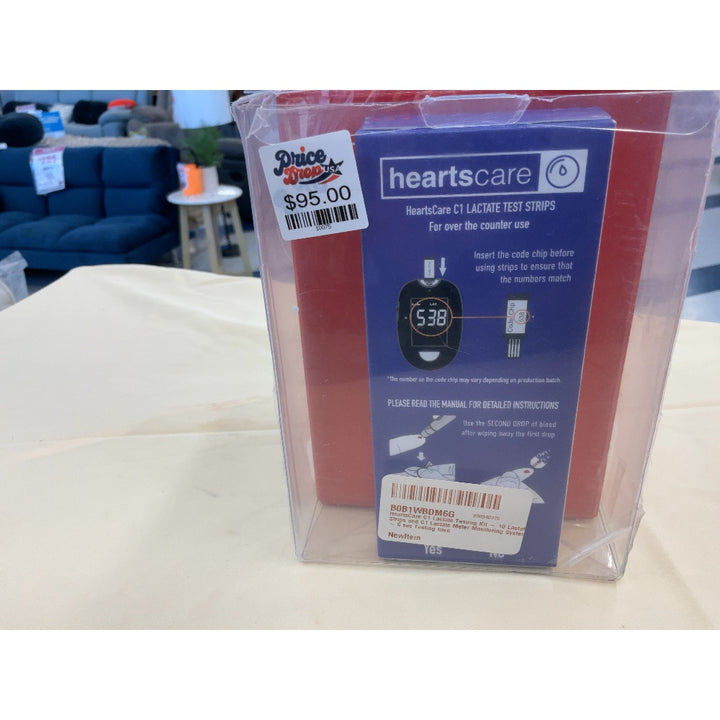 Heartscare C1 Lactate Test Strips, Over The Counter Use