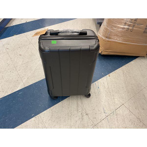 Suitcase, Rolling Luggage - Carry-on Size, Hardside, Black