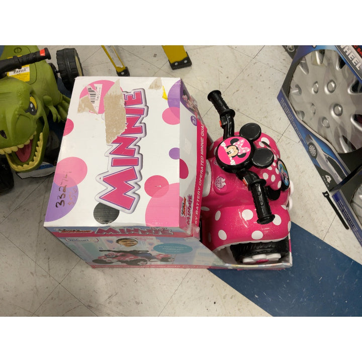 Disney Junior Minnie Quad - 6V Battery Operated, Pink