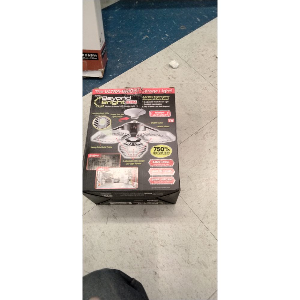 Ontel Beyond Bright Ultra LED Ultra-Bright Motion Activated Garage Light