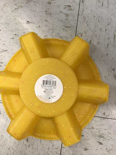 I Count Yellow Novelty Kitchen Taco Holder - Food Safe, Dishwasher Safe Retail $2.85