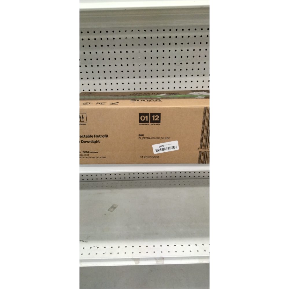 Sunco 12 Pack 4 Inch LED Recessed Lights, Retrofit Can Lighting, 660 LM, 11W (40W Equivalent), Selectable CCT 2700K/3000K/3500K/4000K/5000K, Dimmable, Baffle Trim, Replacement Conversion Kit UL
